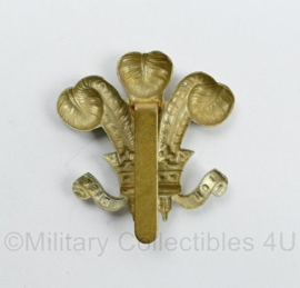 Britse WO2 cap badge Royal Wiltshire Yeomanru - kings Crown  - 5 x 5 cm - origineel