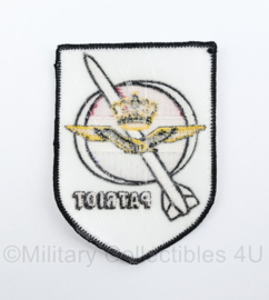 KLU Koninklijke Luchtmacht Patriot Missie embleem - nieuw model - 8,5 x 12 cm - origineel