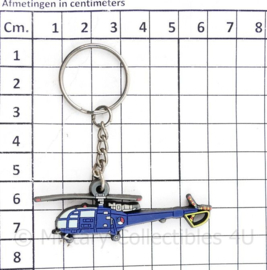 Defensie helikopter luchtmacht sleutelhanger - 6 x 2 cm - origineel