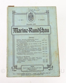 Marine Rundschau boekenset 1910 - set van 3 - origineel