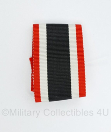WO2 Duits KVK Kriegsverdienstkreuz 2e klasse medaille lint - 12 x 3 cm - origineel