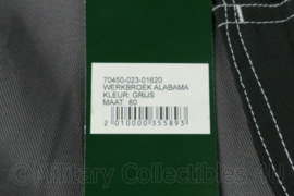 Cratex Workwear Alabama werkbroek grijs - maat 60 - nieuw - origineel