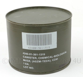 C2A1 ASZM-TEDA Canister Chemical-Biological 40mm gasmaskerfilter - nieuw geseald - origineel