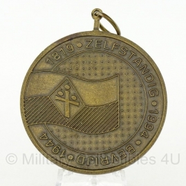 Gemeente Best medaille 1944-1994 - 7 x 5 cm - origineel