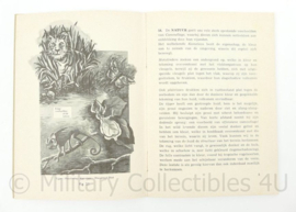 KL voorschrift camouflage deel 1 en 2 1949/1950 - 17 x 12 cm - origineel