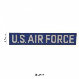 US Air force USAF borst patch - stof - 15,2 x 2,5 cm