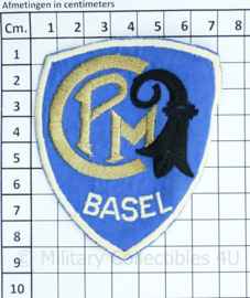 CPM Basel embleem -  8,5 x 7 cm - origineel