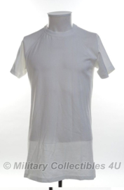 Defensie t-shirt wit - 97% Organic Cotton, 3% Elastane - maker KPU Bedrijf - maat Small - nieuw in verpakking - origineel