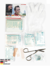 First aid Kit EHBO kit 25 delig Small - Made in Germany Leina GMBH