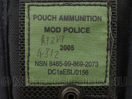 Britse Politie Pouch Ammunition MOD Police zwart Cordura - 11 x 7 x 4 cm - origineel