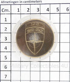 NATO OTAN IJC Kabul Oud en Nieuw 2009-2010 coin - Zeldzaam  - diameter 4 cm -  origineel