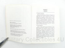 FM 31-20  Special Forces Operational Techniques  - Department of the Army field manual -Engelstalig