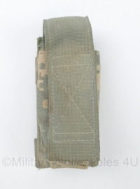 US Army Spec-Ops Single Mag pouch MOLLE ACU camo - 5 x 4 x 13 cm - gebruikt - origineel