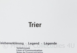 Duitse Stafkaart Trier C6302 - 1 : 100.000 - 55 x 75 cm - origineel