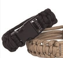 Paracord Horloge armband ZWART