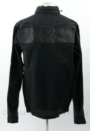 Zwart Tactical Jacket van de politie - klittenband op borst en rug - meerdere maten - nieuw - origineel