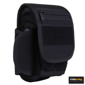 Koppeltasje universele magazijnhouder - zwart - 100% Cordura - DP220