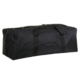 Equipment bag zwart - Extra groot 80 x 31 x 27 cm.