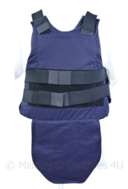 ABA donkerblauw ballistisch vest met inhoud - klasse NIJ3A - Large - origineel