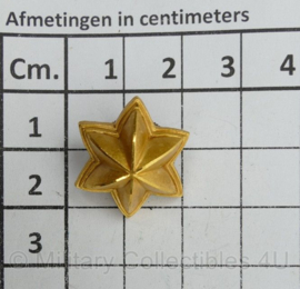 KL GLT AT rang ster groot model voor epauletten - diameter 2 cm - origineel