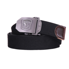 101st Airborne trouser belt BLACK