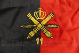 Defensie 11e luchtdoel artillerie regiment halsdoek - 34 x 20 cm - nieuw - origineel