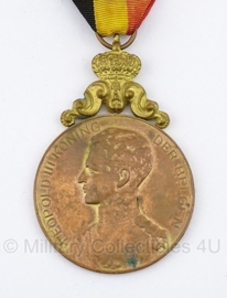 Belgische "Jaarmarkt wemmel 1936" bronzen medaille - Origineel