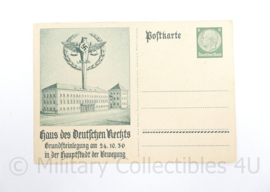 WO2 Duitse Postkarte Haus des Deutschen Reichs 1936 - 15 x 10,5 cm - origineel