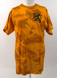 KL Landmacht oranje camo shirt met leeuw Landmachtdagen - maat Large - origineel