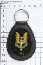Britse SAS Special Air Service sleutelhanger - 10½ x 6 cm - nieuw