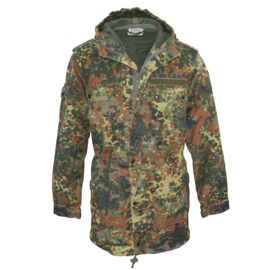 BW Bundeswehr Parka flecktarn (zonder voering) - gebruikt -  origineel