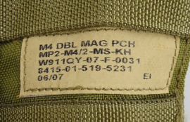 KL Nederlandse leger en US Army M4 Double mag pouch Eagle Industries - ongebruikt - 19 x 16 x 6 cm - origineel
