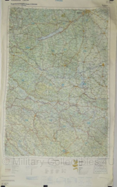 Joegoslavië topografische kaart 1:500 000 - Sarajevo list 45 - 107 x 64,5 cm - origineel