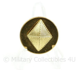 US Army enlisted collar disc Finance Corps - diameter 25,43 mm - origineel