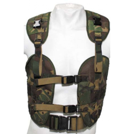 Nederlands bokkentuig DPM woodland- load bearing vest  woodland camo - origineel