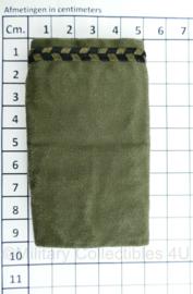 KLU Luchtmacht moderne DT schouder epauletten "Bewaking GVT" groen - 5 x 9,5 cm - origineel
