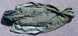 Korps Mariniers dons slaapzak m80 - max 175 cm. - met goretex hoes en lakenzak  - origineel