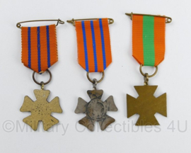 3-delige medaille SET Avondvierdaagse - origineel