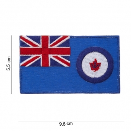 Canadese luchtmacht embleem stof 9,6 x 5,5 cm