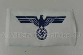Kriegsmarine Bevo borst adelaar blauw / wit voor matrozen Hemd