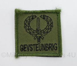 Defensie Gevechtsteunbrigade borstembleem - met klittenband - 5 x 5 cm - origineel