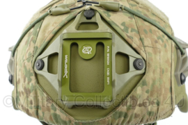 Galvion Doks Revision helm Baltskin Viper P6N met NFP Tan cover - maat 3 (54,6 tm. 57,9 cm.) =  Medium  -licht gebruikt - origineel