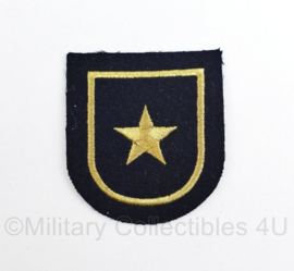 Koninklijke Marine arm embleem met ster - 6 x 6 cm- origineel