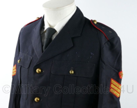 KMARNS Korps Mariniers Barathea Ike model uniform jas met broek 1968 - maat 49 - gedragen - origineel