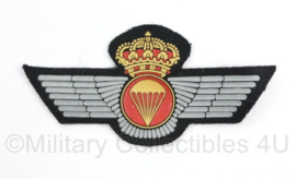 Spaanse Airborne wing - 10,5 x 5 cm - origineel