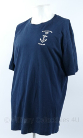 KM Koninklijke Marine Hr Ms Friesland shirt - blauw - maat XL - gedragen - origineel