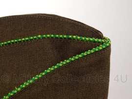 Overseas cap Garrison cap Green/Yellow piping - Military Police MP - 57 tm. 60 cm.