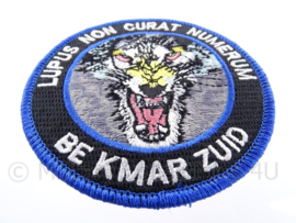 BE Bijstandseenheid KMAR Koninklijke Marechaussee Zuid embleem - met klittenband - diameter 9 cm