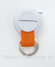 Commando Dienstencentra MRC Aardenburg Revalidatiecentrum sleutelhanger met meetlint - 6,5 x 4 cm - origineel