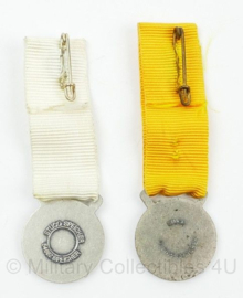 Mini Medaille set Orde Luxemburg March  -  origineel